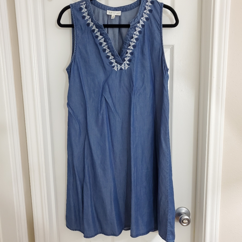 ❤Clearance❤ Neiman Marcus Chambray Tunic Dress
